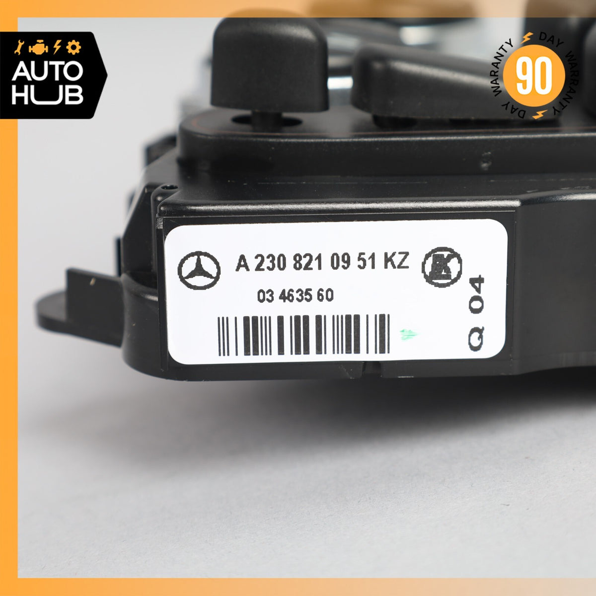 03-08 Mercedes R230 SL500 SL55 AMG Left Side Seat Switch Control Module OEM - photo 13