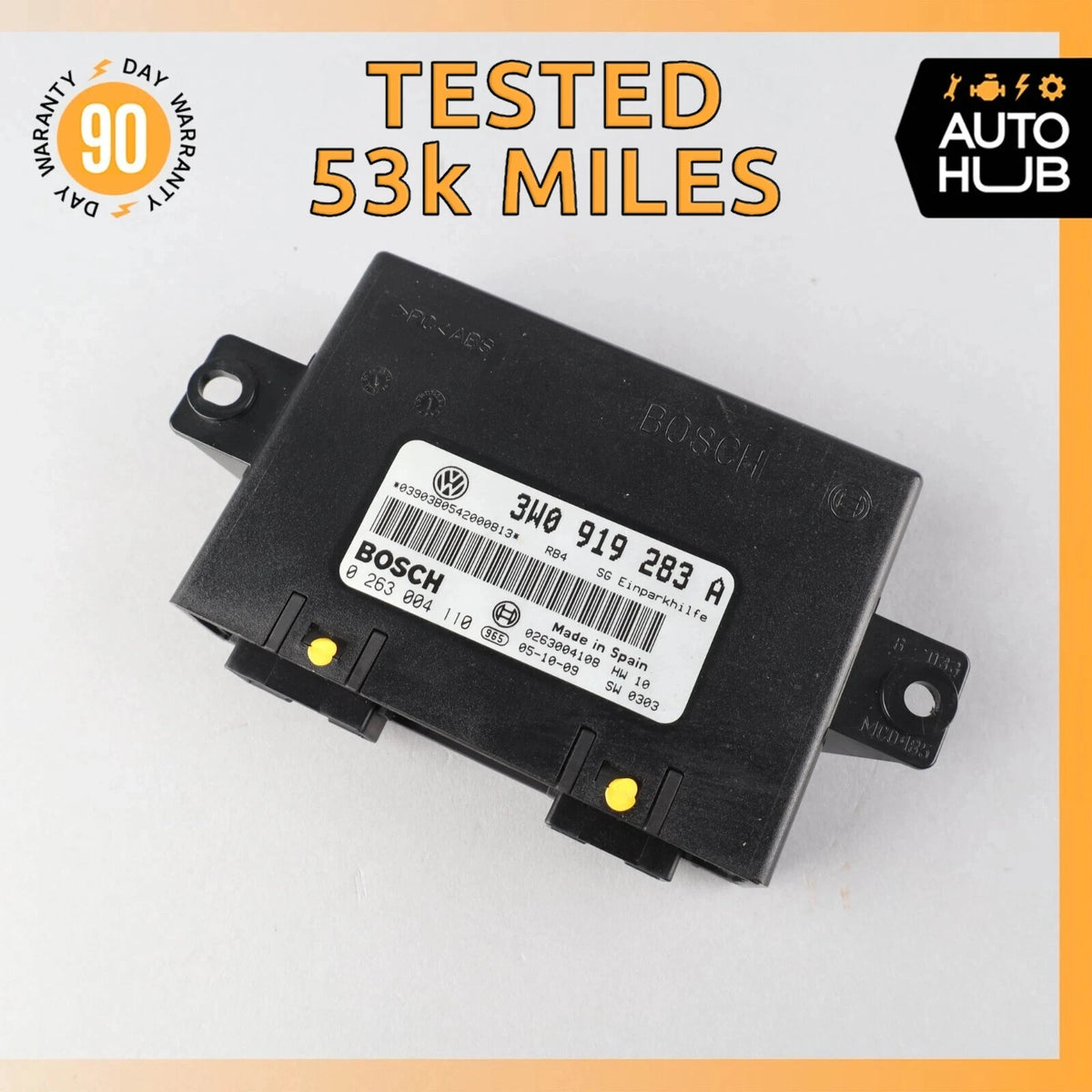 03-07 Bentley Continental Flying Spur Park Parking Assist Control Module OEM 53k - photo 1