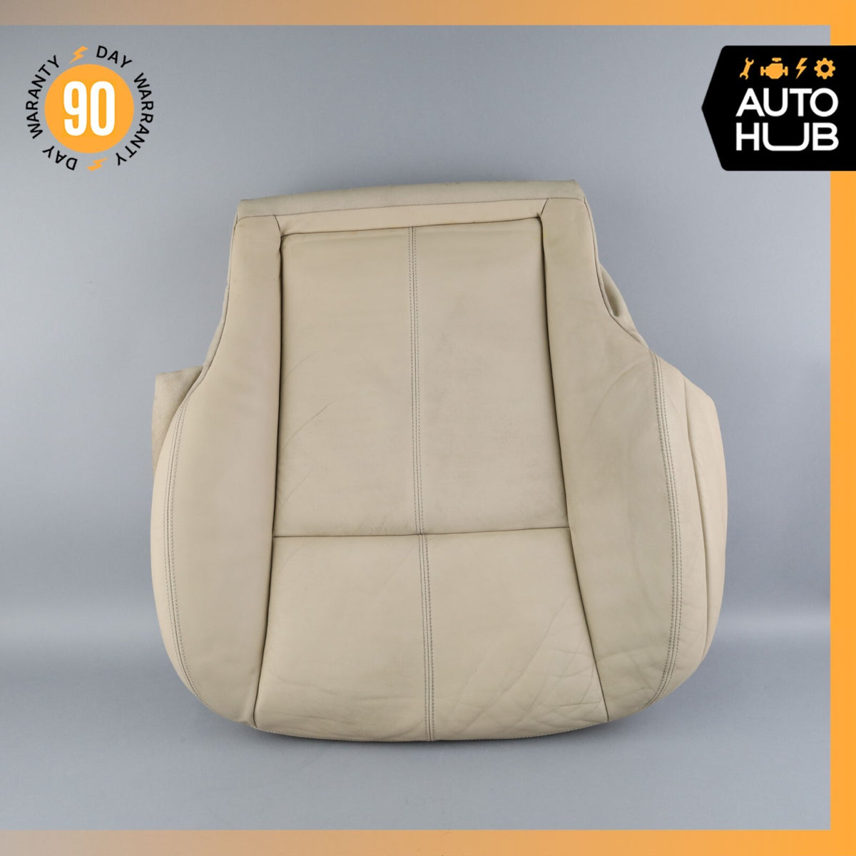 07-09 Mercedes W221 S550 S450 Front Left Side Lower Seat Cushion Nappa OEM - photo 1