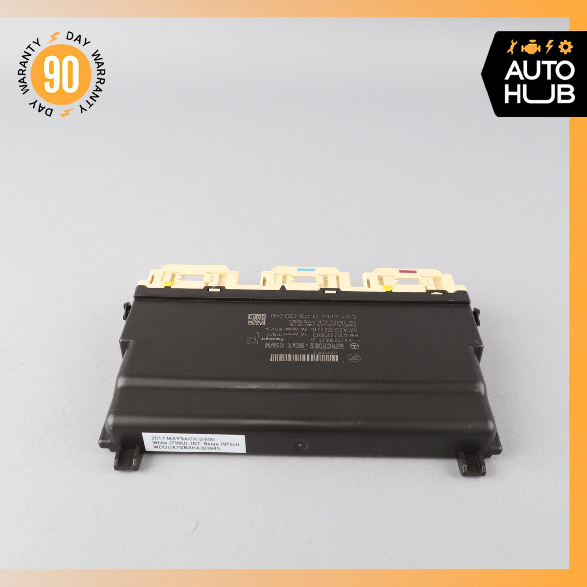 14-17 Mercedes W222 Maybach S600 S63 Front Right Side Seat Control Module OEM - photo 4