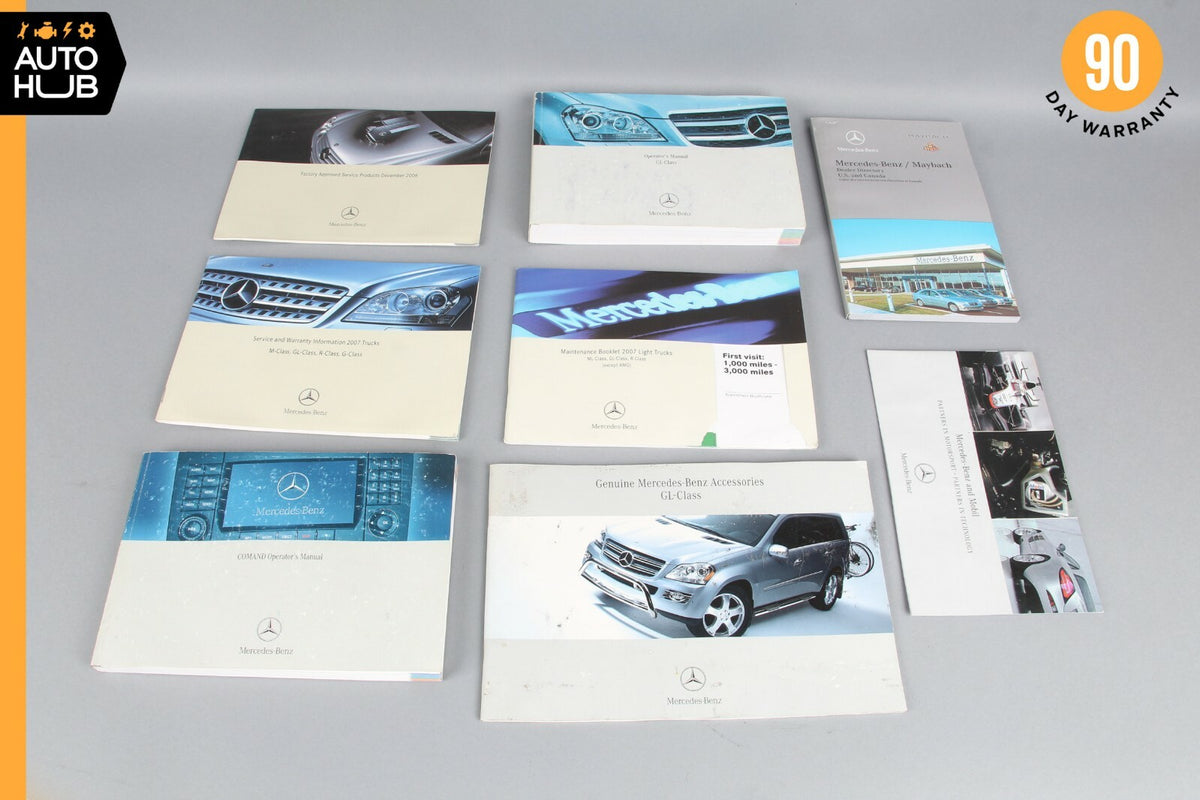 2007 Mercede-Benz X164 GL450 Owner's Manual Book Set OEM - photo 1