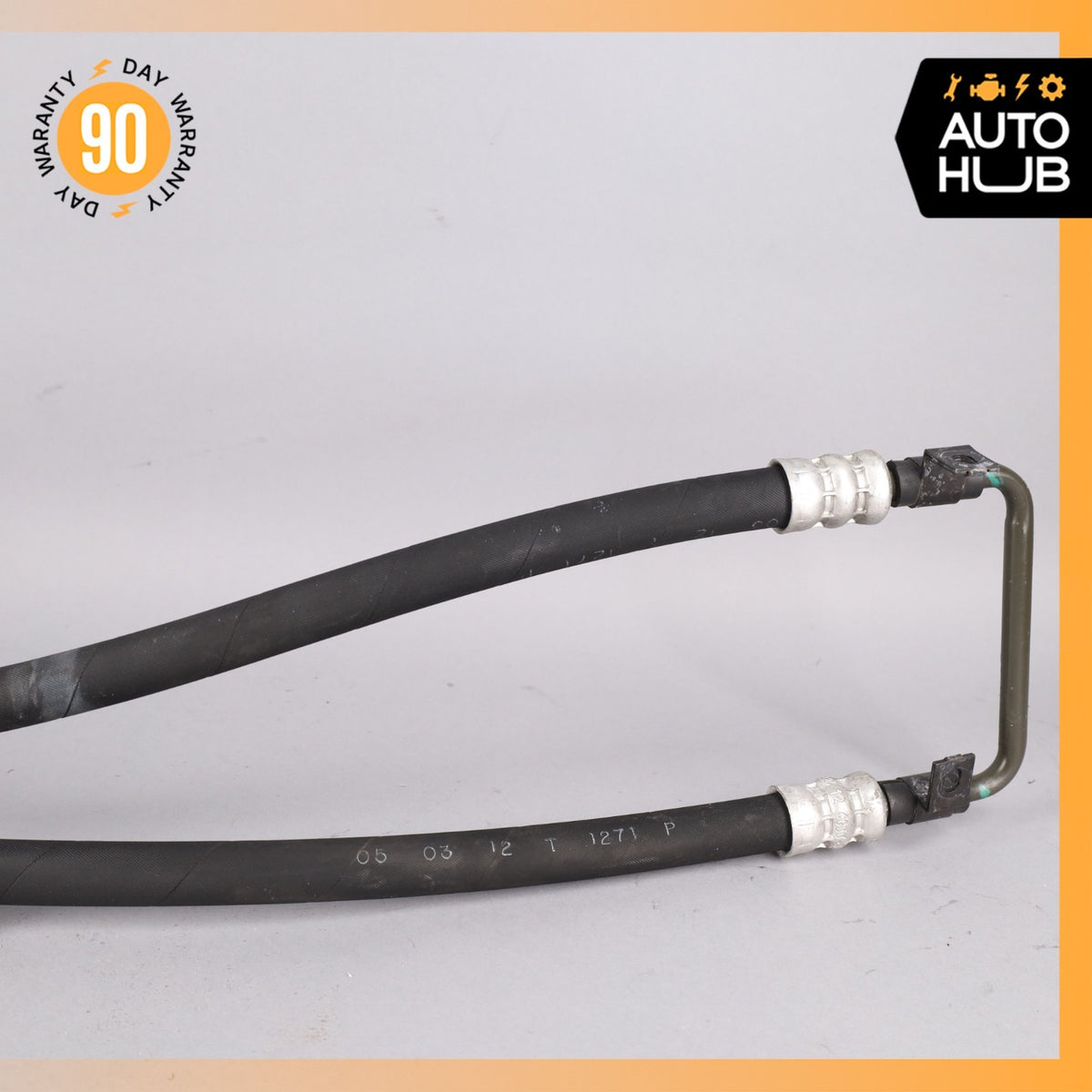 06-17 Aston Martin V8 Vantage Power Steering High Pressure Line Hose OEM 26k - photo 12