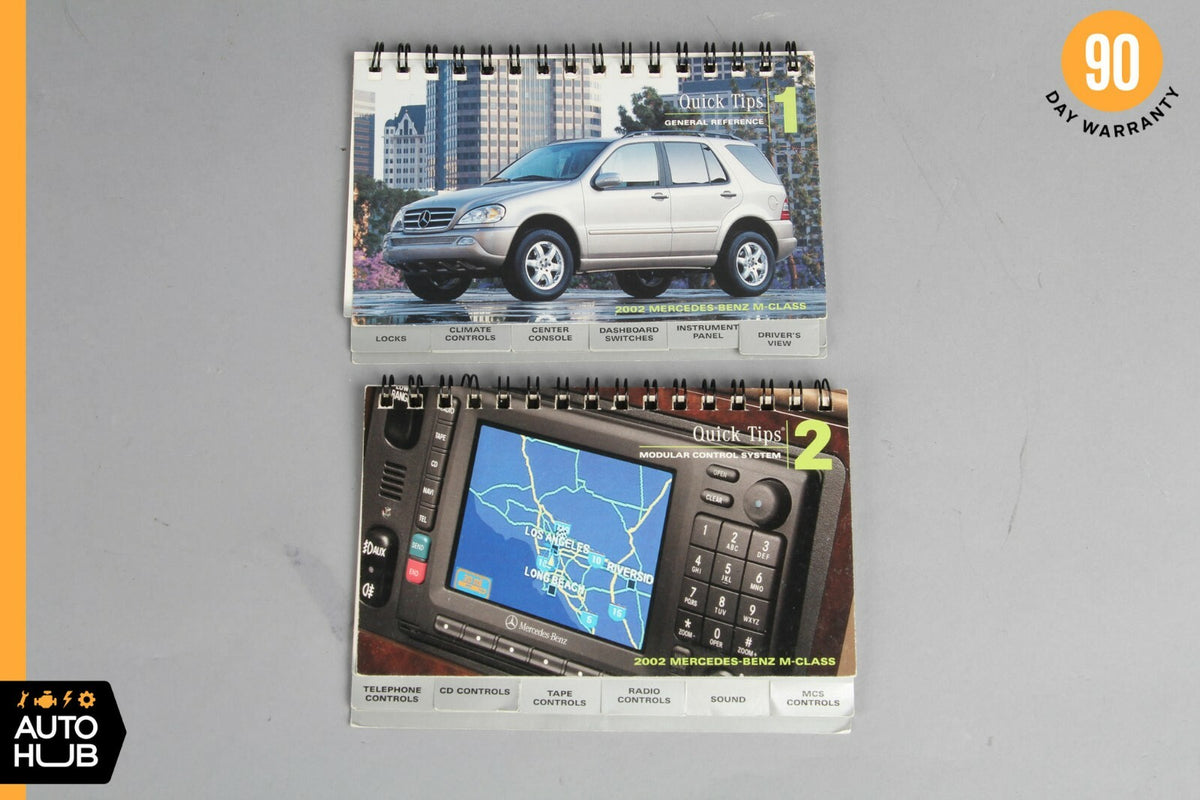 2002 Mercede-Benz W163 ML500 Operator's Owner's Manual OEM - photo 7