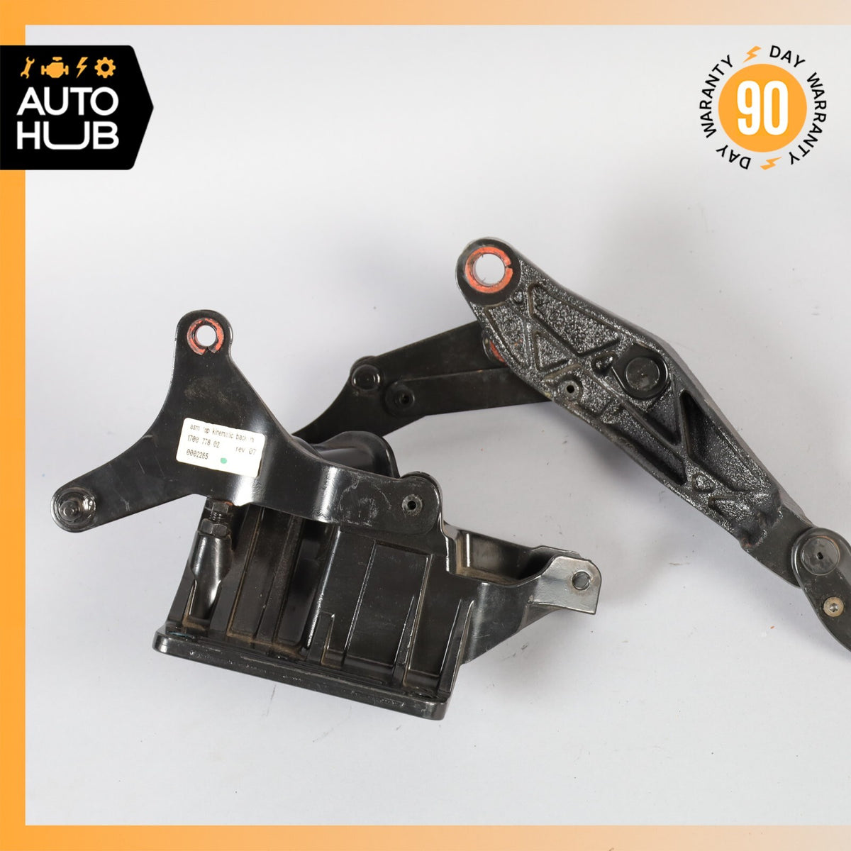04-09 Cadillac XLR Right Side Convertible Top Hinge Bracket Linkage OEM - photo 2