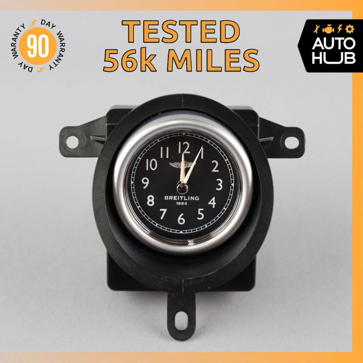 12-18 Bentley Continental GT GTC Center Dashboard Analog Clock OEM 56k - photo 1