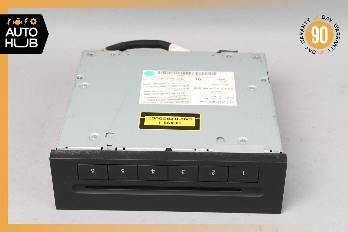 03-13 Mercedes X164 GL550 E550 SLK280 Radio 6 Disk CD Changer Player OEM - photo 10
