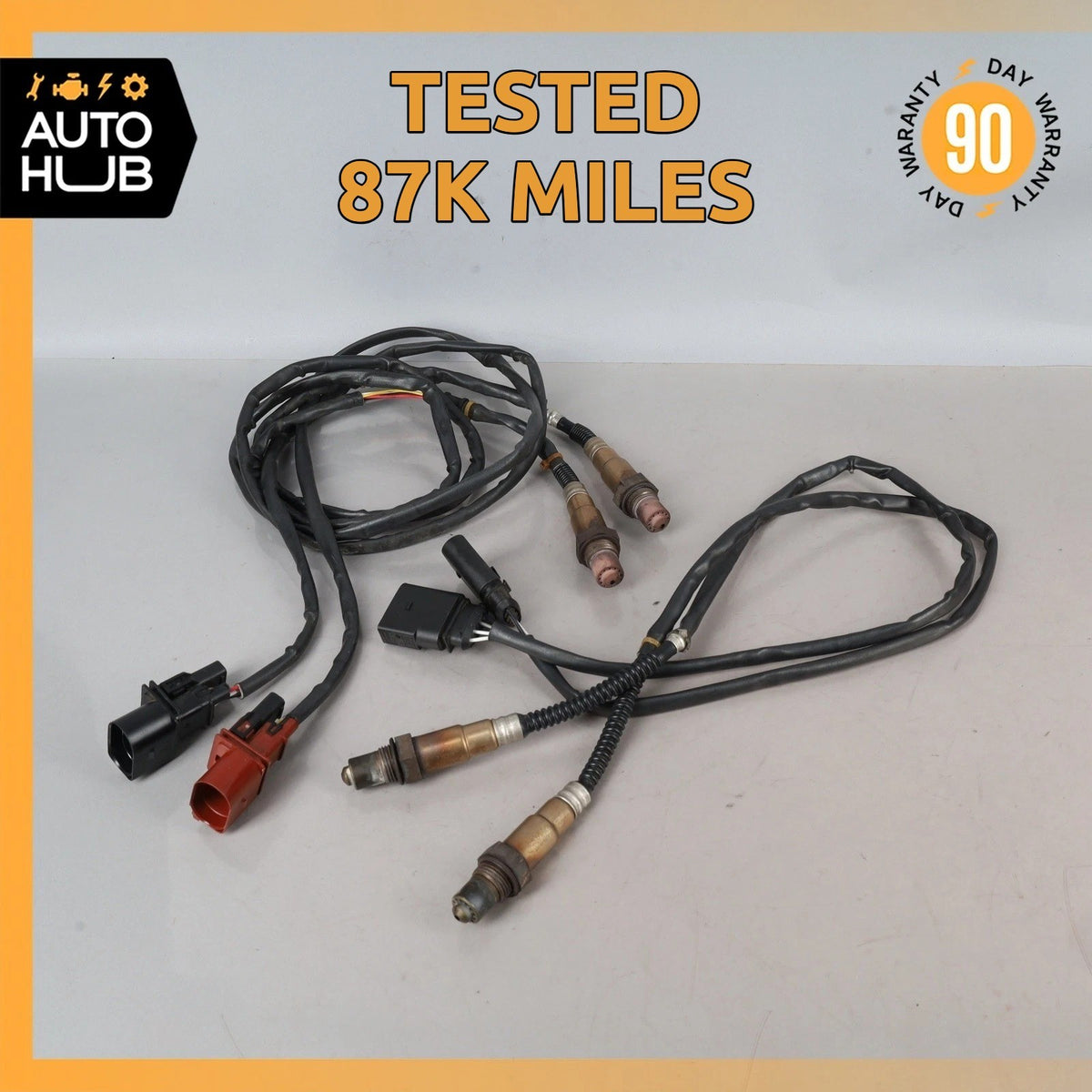 03-06 Porsche Cayenne 955 Front & Rear Oxygen O2 Sensor Lambda Set OEM 87k - photo 1