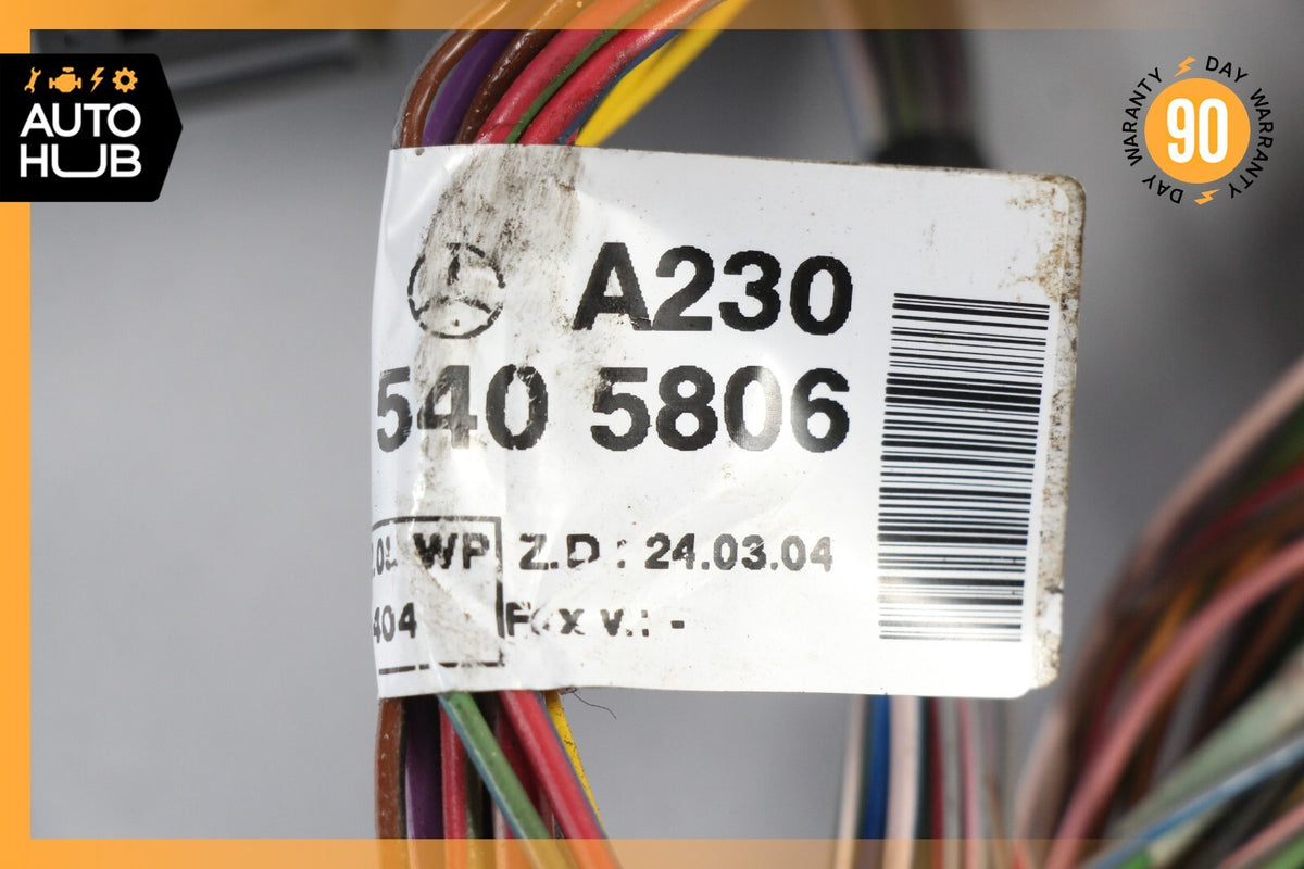 03-06 Mercedes R230 SL500 M113 5.0L Engine Motor Wire Wiring Cable Harness OEM - photo 11
