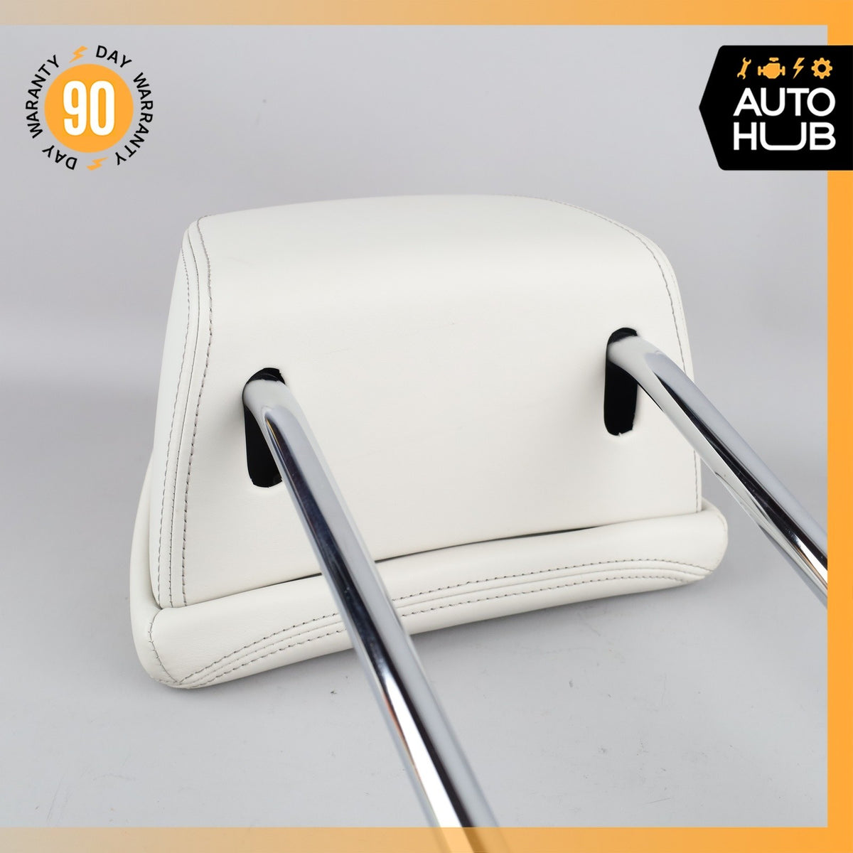 BMW G12 750Li Front Left or Right Seat Headrest Head Rest Nappa White OEM - photo 11