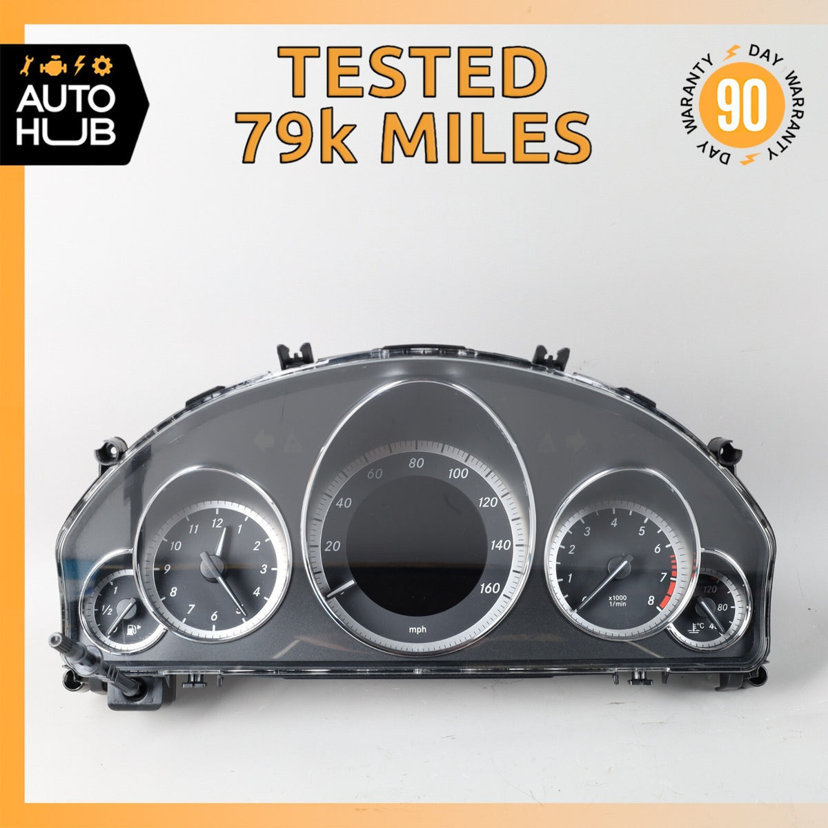 2013 Mercedes W207 E350 E550 Instrument Cluster Speedometer 2129001314 OEM 79k - photo 1