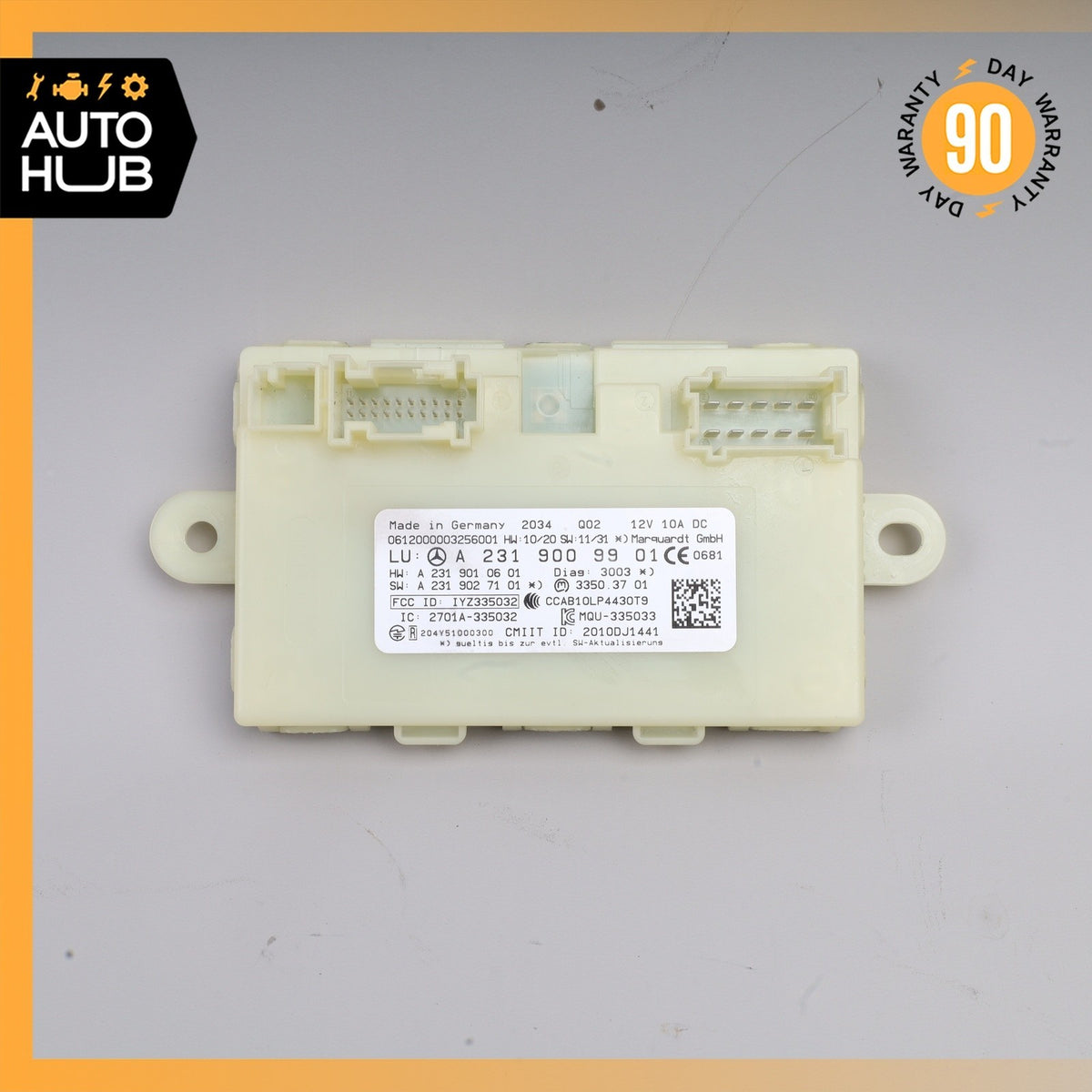 Mercedes R231 SL550 Keyless Go Entry Control Module 2319009901 OEM - photo 3