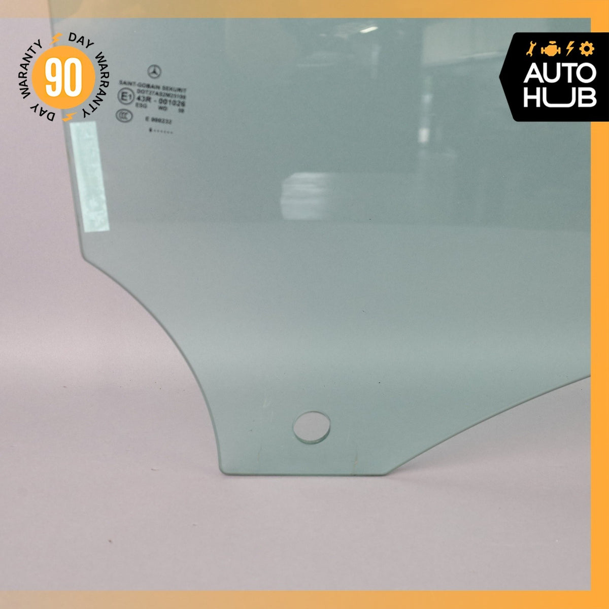 03-09 Mercedes W209 CLK350 CLK500 CLK550 Front Right Side Door Window Glass OEM - photo 3