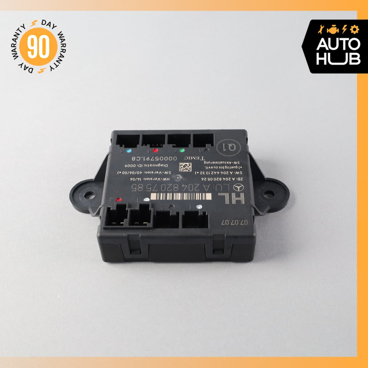 08-18 Mercedes W204 C300 CLS550 GLK350 Rear Left Side Door Control Module OEM - photo 3