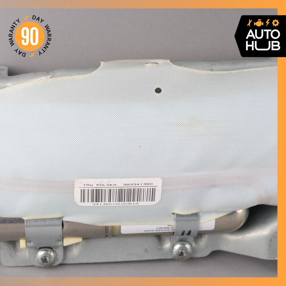 03-12 Mercedes R230 SL500 SL55 AMG Knee Airbag Air Bag Left Driver Side OEM - photo 3