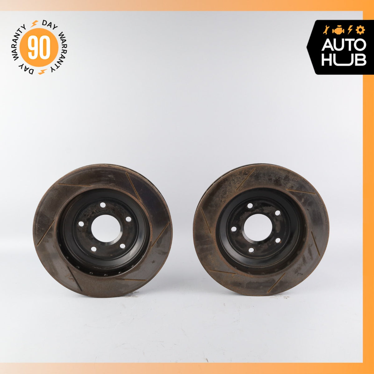 04-13 Cadillac XLR Corvette C6 Front Brake Rotor Disc Set of 2 Set Aftermarket - photo 12