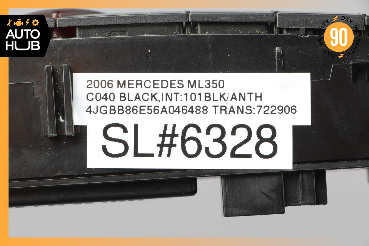 06-12 Mercedes W164 ML350 GL450 Dash Hazard Heated Seats ESP Control Panel OEM - photo 12