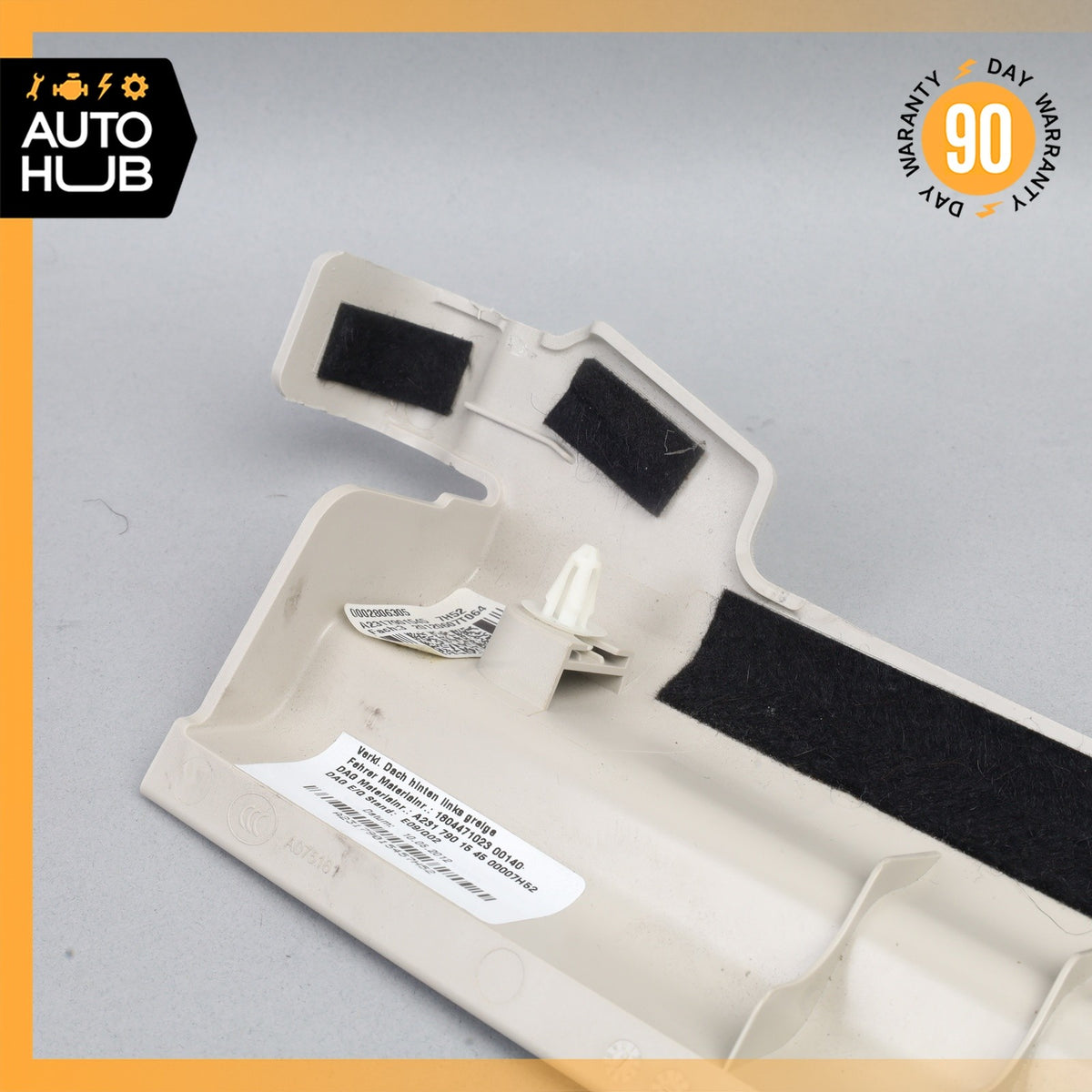 13-20 Mercedes R231 SL550 SL400 Rear Left Top C Pillar Column Cover Trim OEM - photo 9
