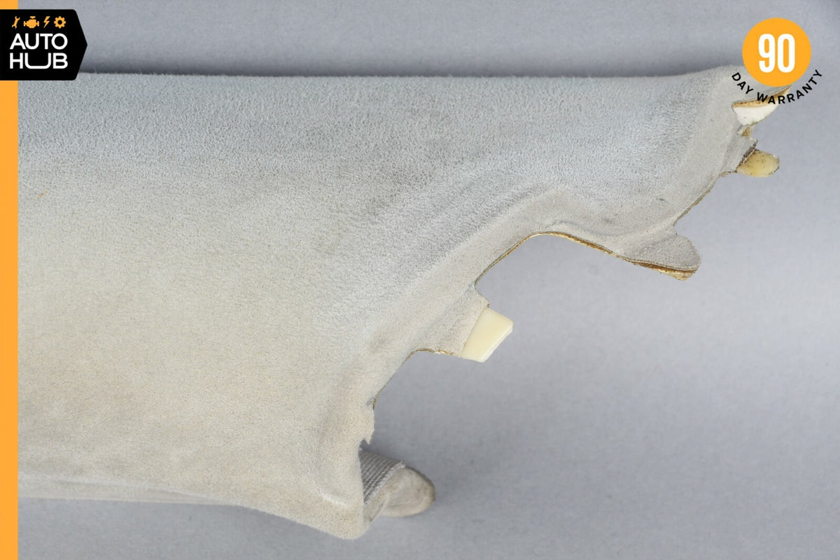 07-14 Mercedes W216 CL600 CL63 AMG A-Pillar Trim Front Left Side Suede Gray OEM - photo 6