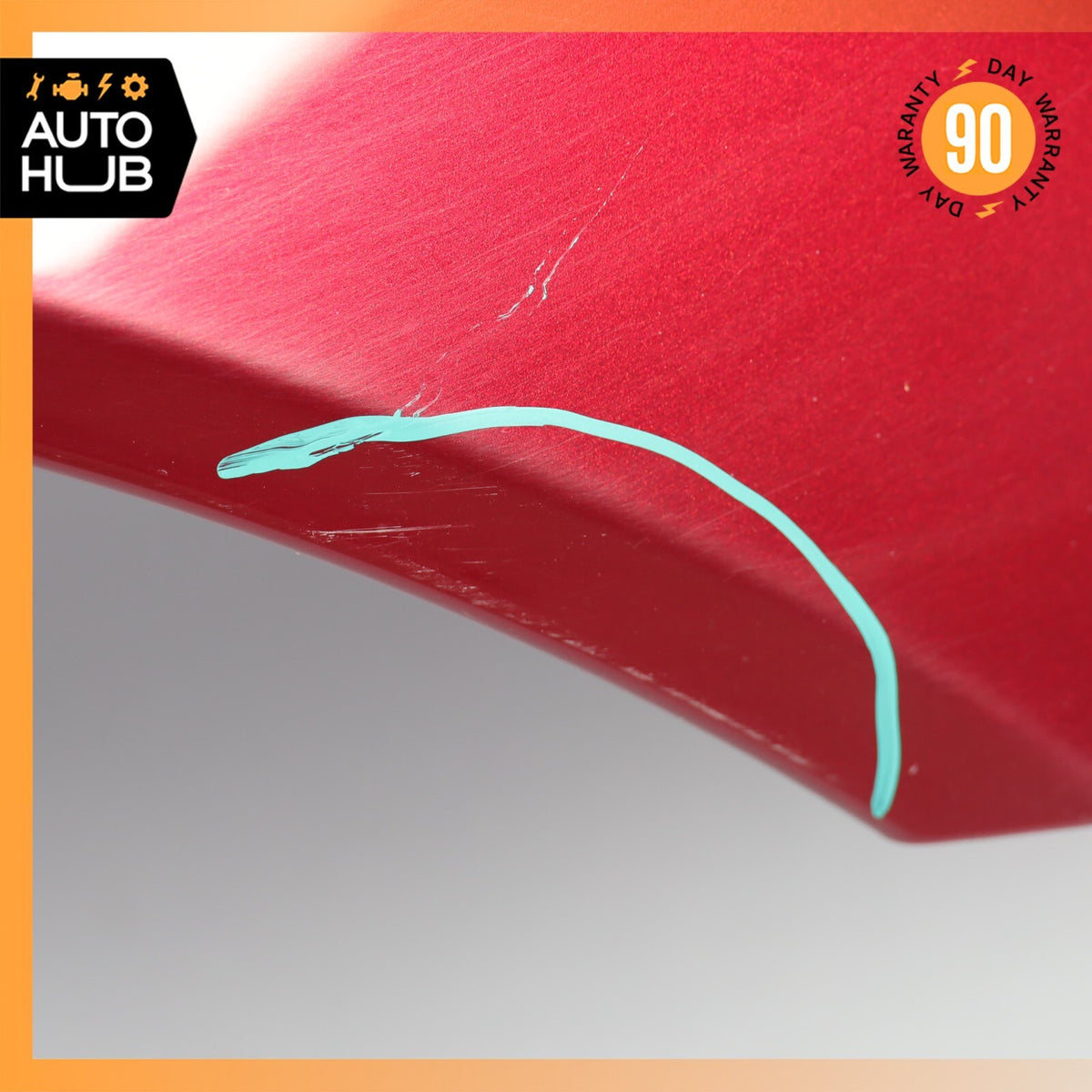 04-09 Cadillac XLR Quarter Panel Rear Left Driver Side Red 10355380 OEM - photo 6