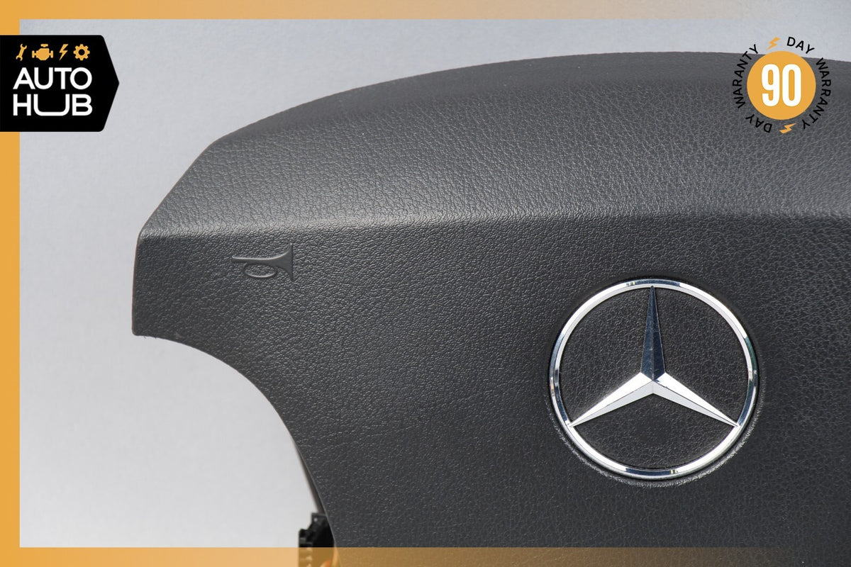 00-06 Mercedes W220 S500 CL500 Steering Wheel Air Bag Black 2204602498 OEM - photo 2