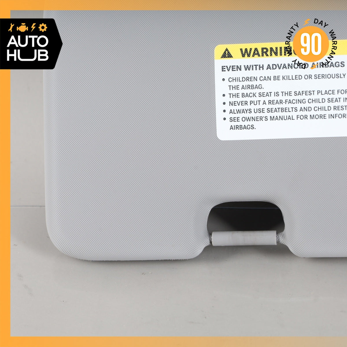 17-23 Alfa Romeo 949 Stelvio Right Sun Visor Sunvisor Shade Mirror OEM 71k - photo 5