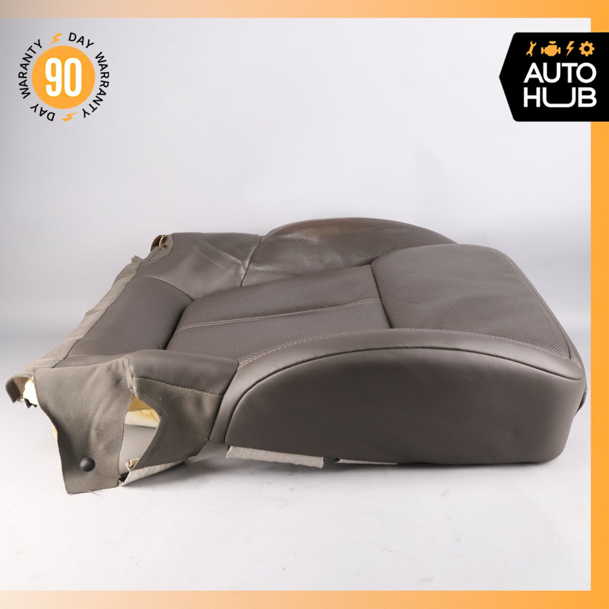 11-18 Porsche Cayenne 958 Front Left Lower Bottom Seat Cushion Leather OEM - photo 15
