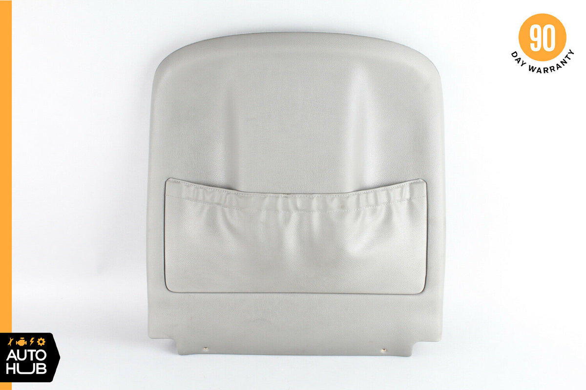 07-09 Mercedes W221 S550 S450 Front Right or Left Back Panel Seat Cover Gray OEM - photo 1
