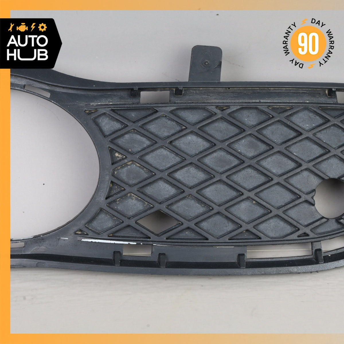 02-04 Mercedes W203 C320 C240 Base Front Bumper Left Side Mesh Grille OEM - photo 3