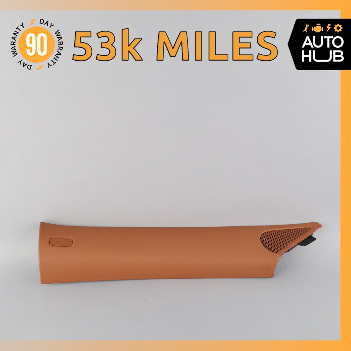 03-10 Bentley Continental GT Front Left Interior Trim Panel A Pillar OEM 53k - photo 1