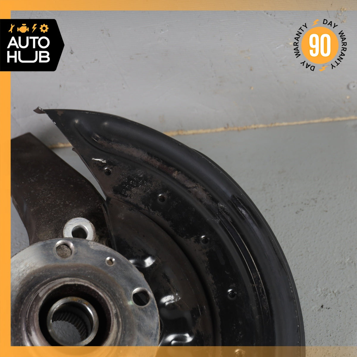 07-12 Bentley Continental GTC Rear Left Side Spindle Knuckle Hub OEM 40k - photo 3