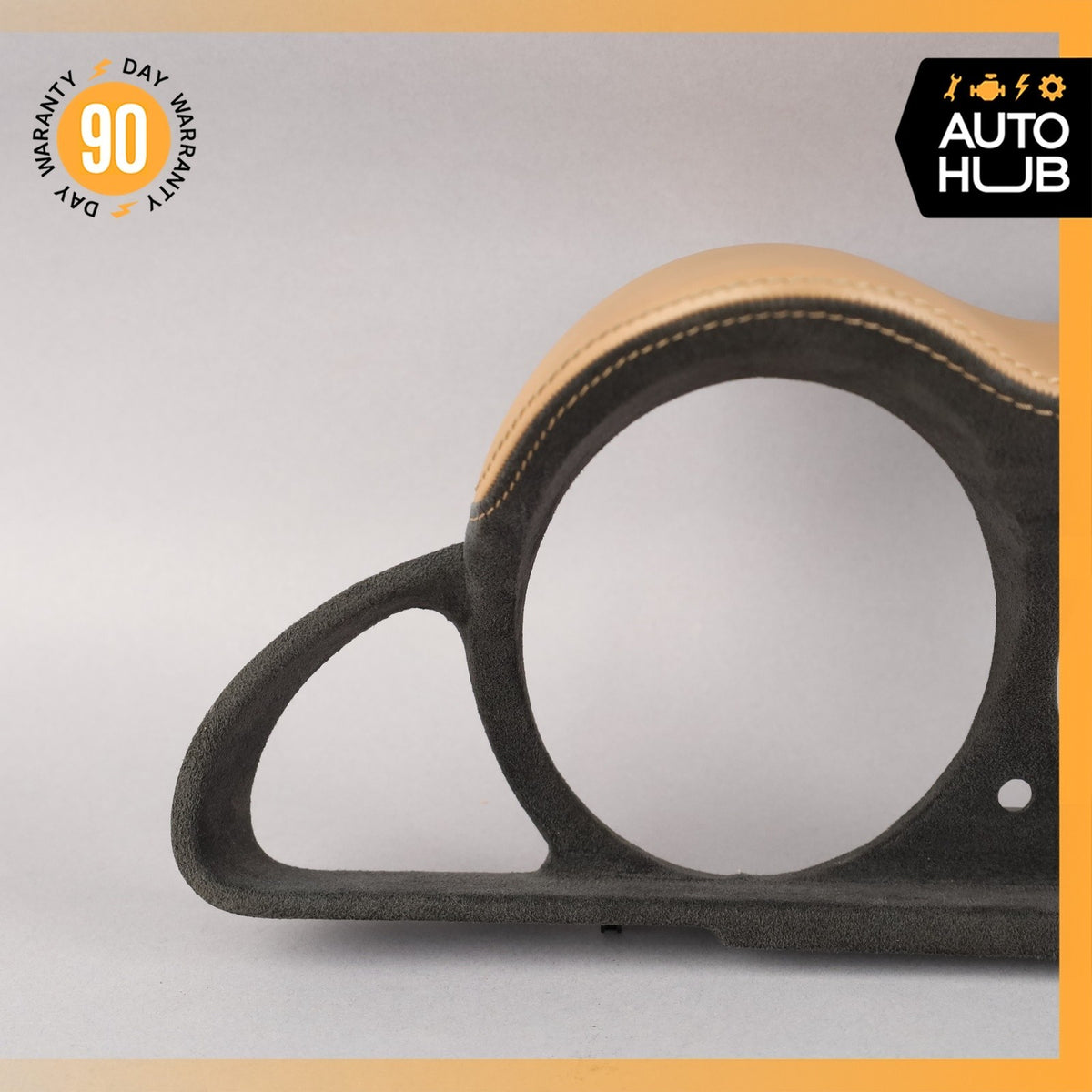 03-06 Mercedes R230 SL500 Instrument Cluster Speedometer Trim Suede Designo OEM - photo 2