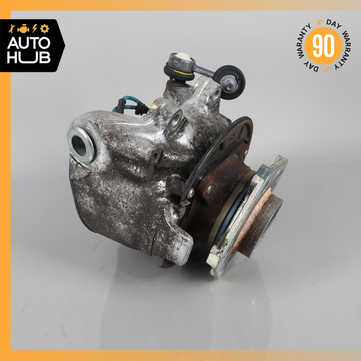 06-10 Maserati Quattroporte M139 Rear Right Side Spindle Knuckle Hub OEM 84k - photo 6