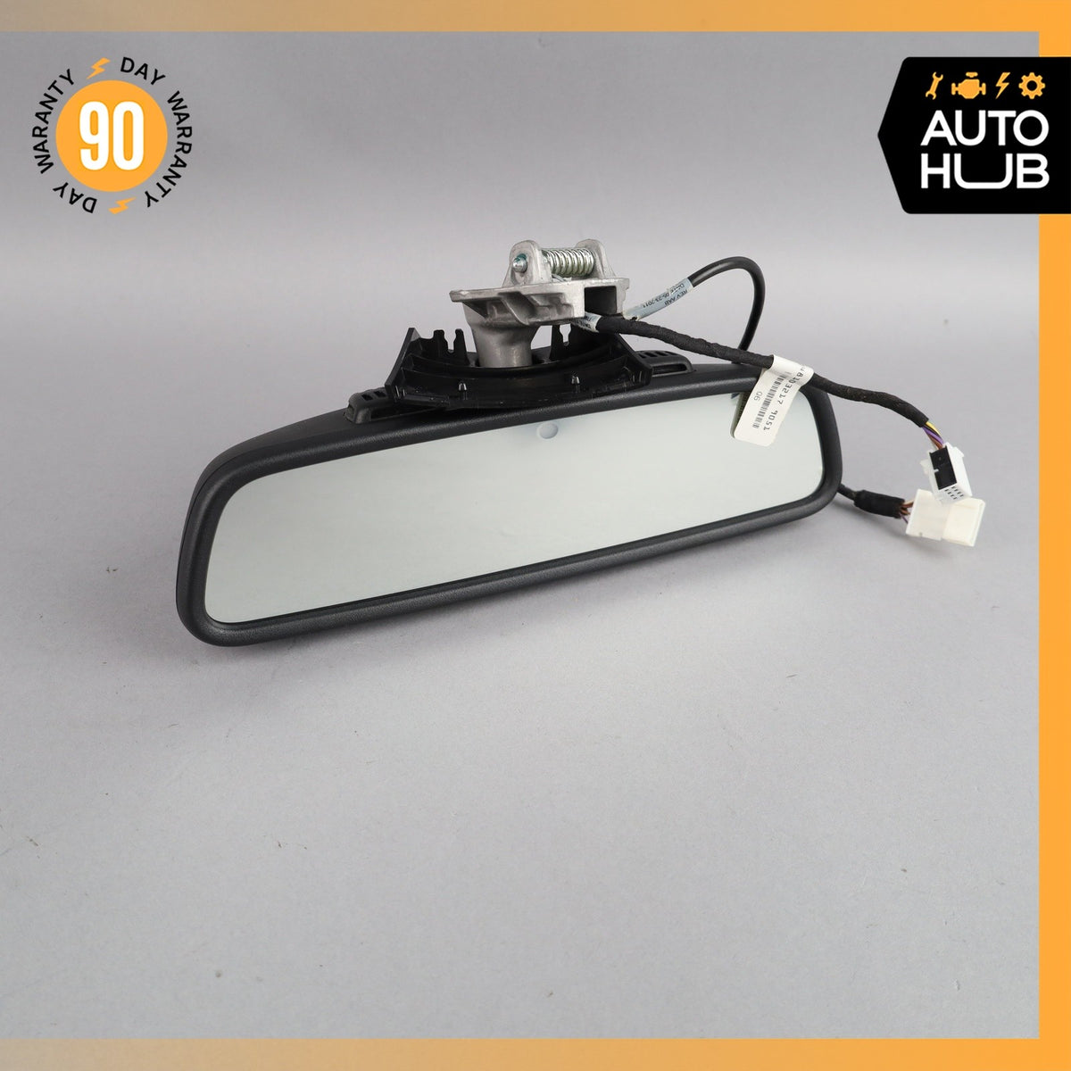 10-16 Mercedes W218 CLS550 C250 Interior Rear View Mirror 2048104217 Black OEM - photo 1
