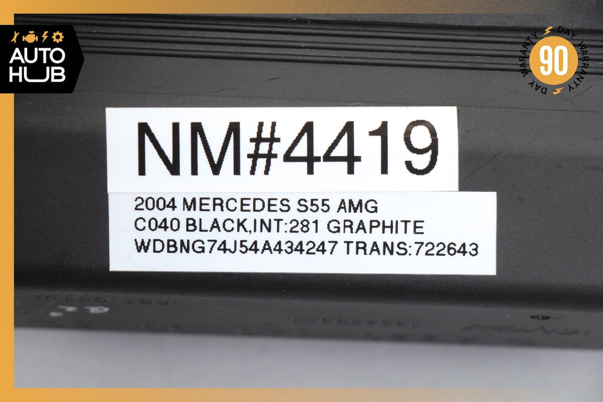 00-06 Mercedes W220 S55 AMG S500 CL55 AMG Front Relay Fuse Box 2205400050 OEM - photo 11
