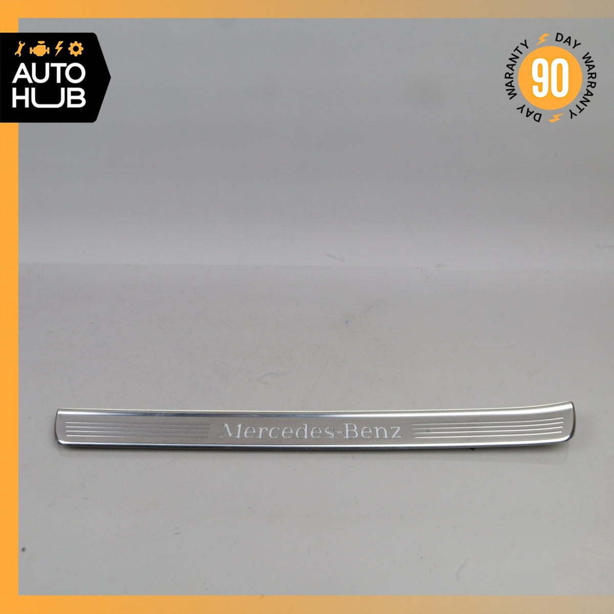 14-20 Mercedes W222 S550 S600 Front Left Illuminated Door Step Sill Panel OEM - photo 1