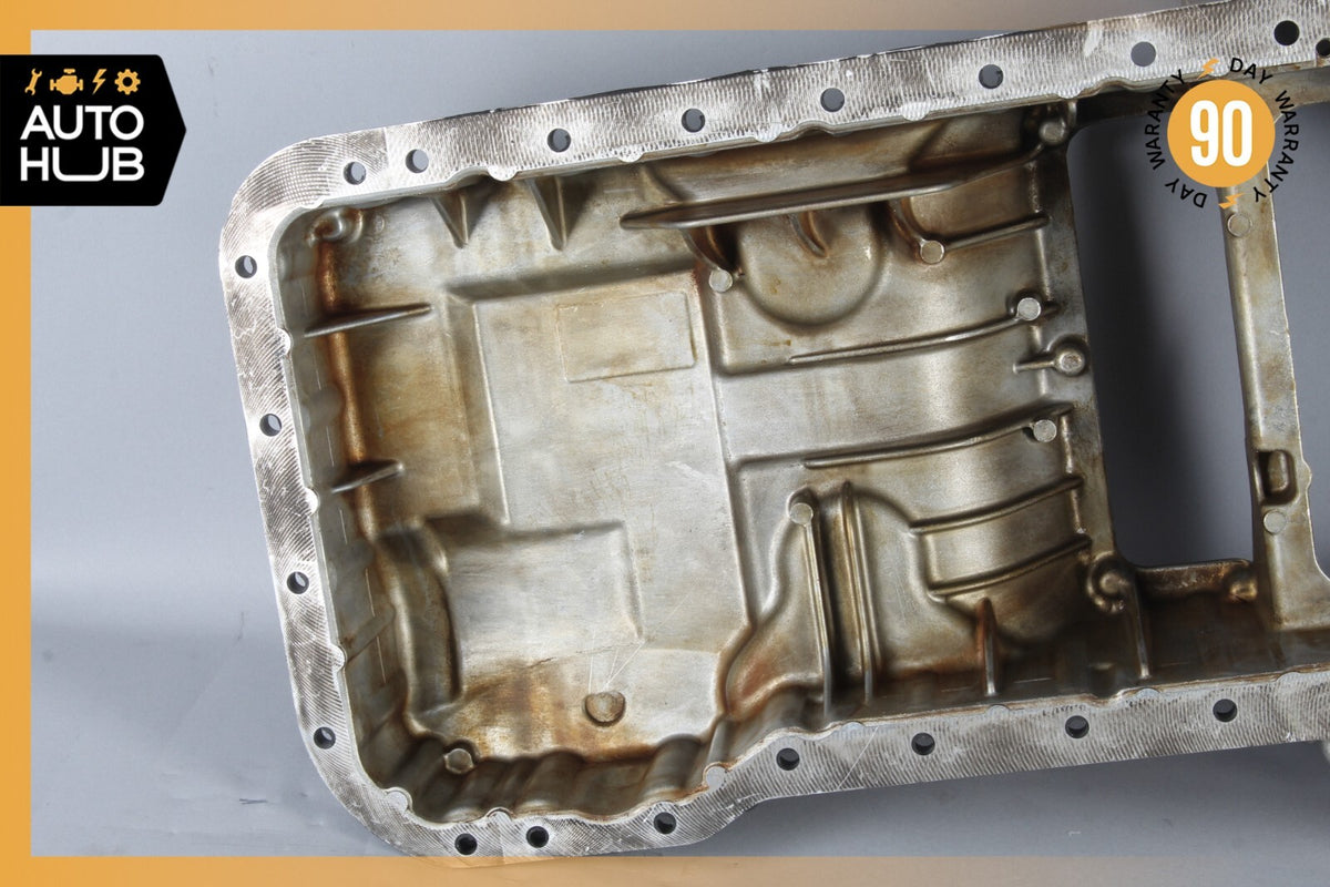 05-11 Mercedes W203 C350 CLK350 Engine Upper Oil Sump Baffle Pan 2720142102 OEM - photo 4