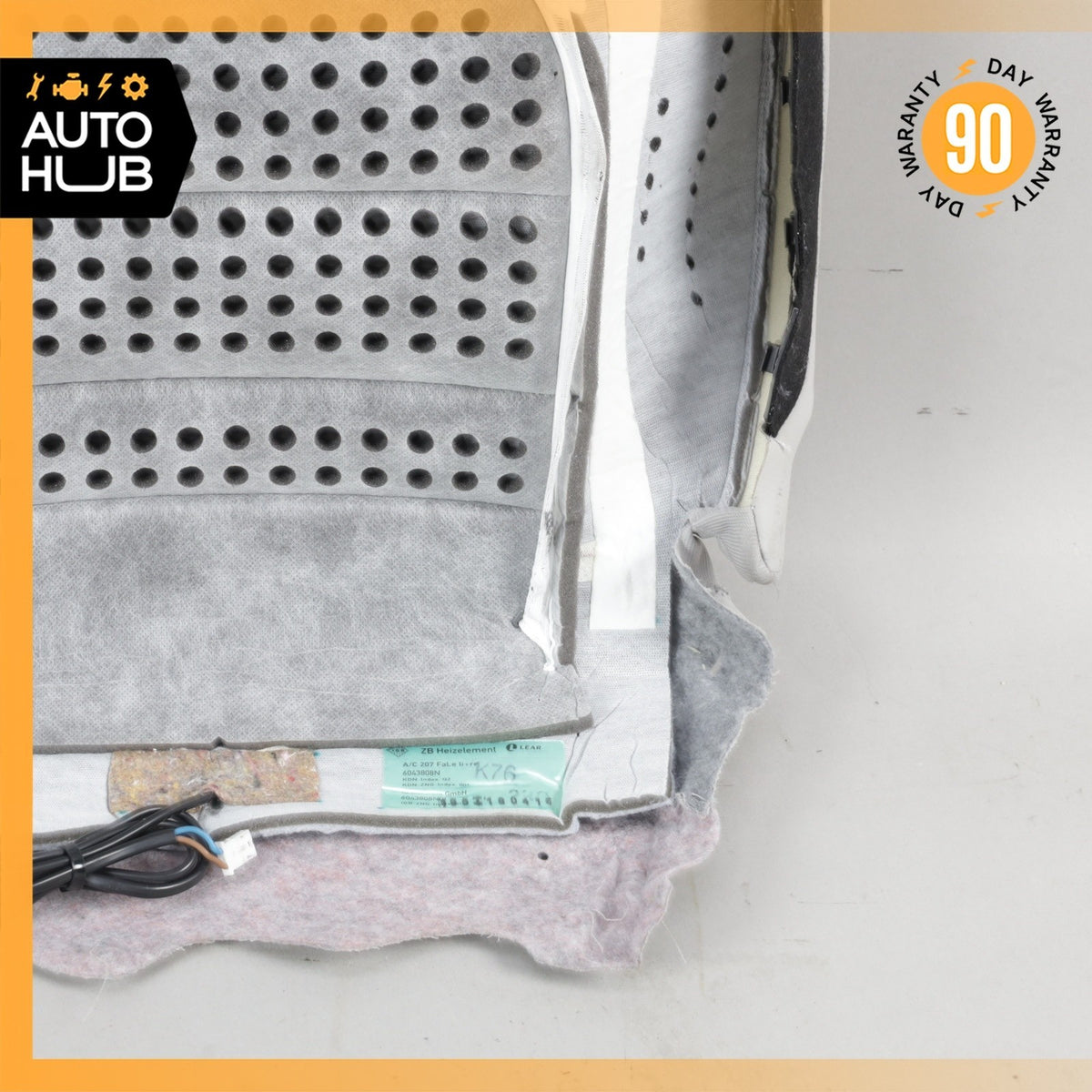 10-17 Mercedes W207 E350 C250 Front Left or Right Side Seat Skin Upper OEM - photo 13