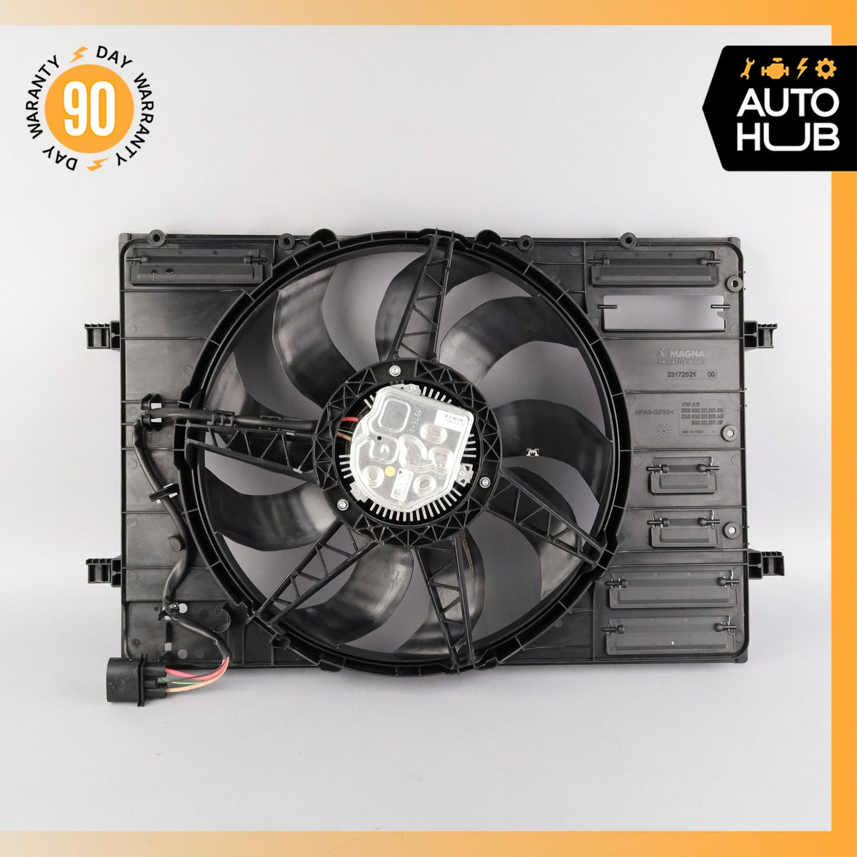 16-18 Audi 8V A3 E-Tron Engine Motor Cooling Radiator Fan Assembly OEM - photo 2