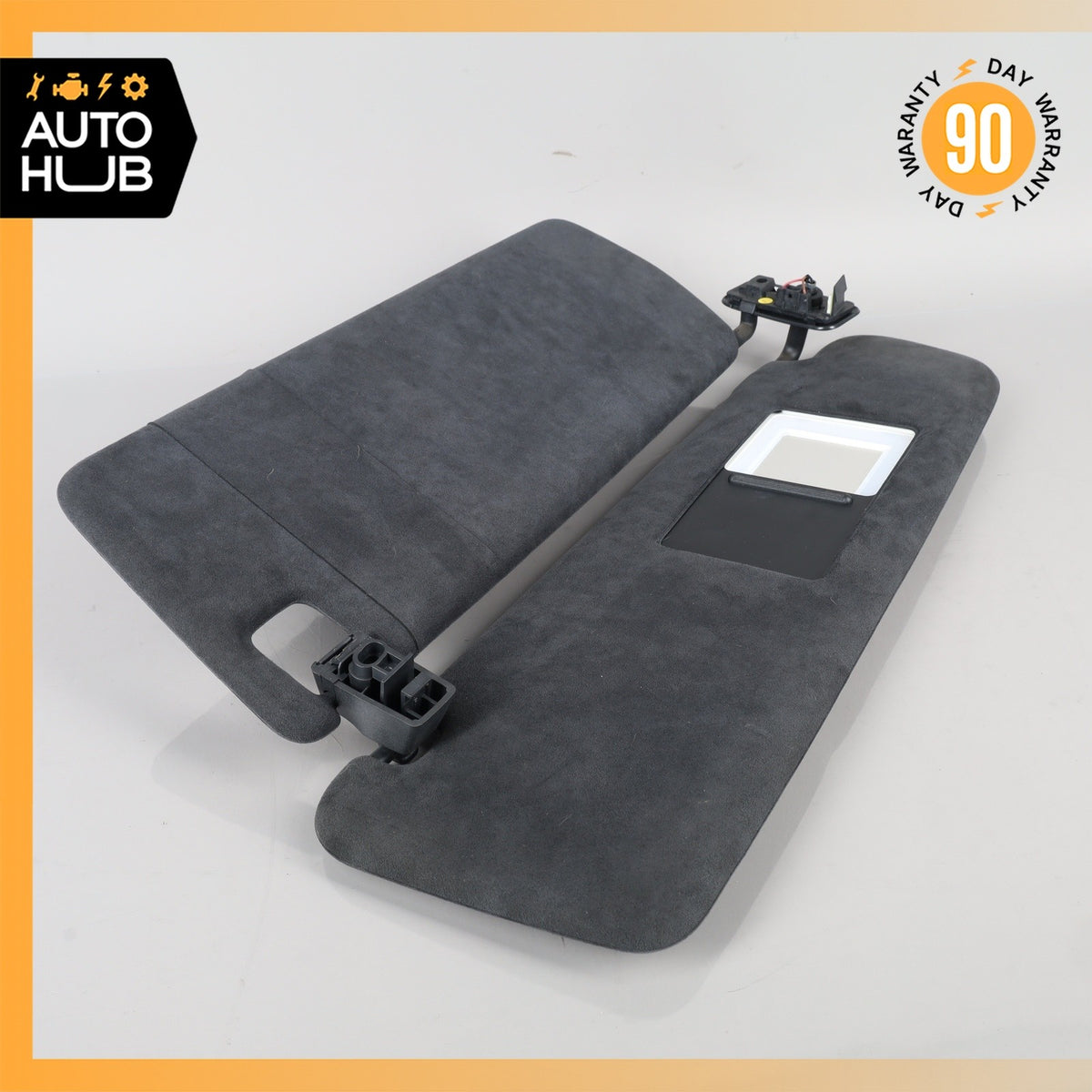 11-14 Porsche Cayenne 958 GTS Sun Visor Sunvisor Right Side Suede OEM - photo 4