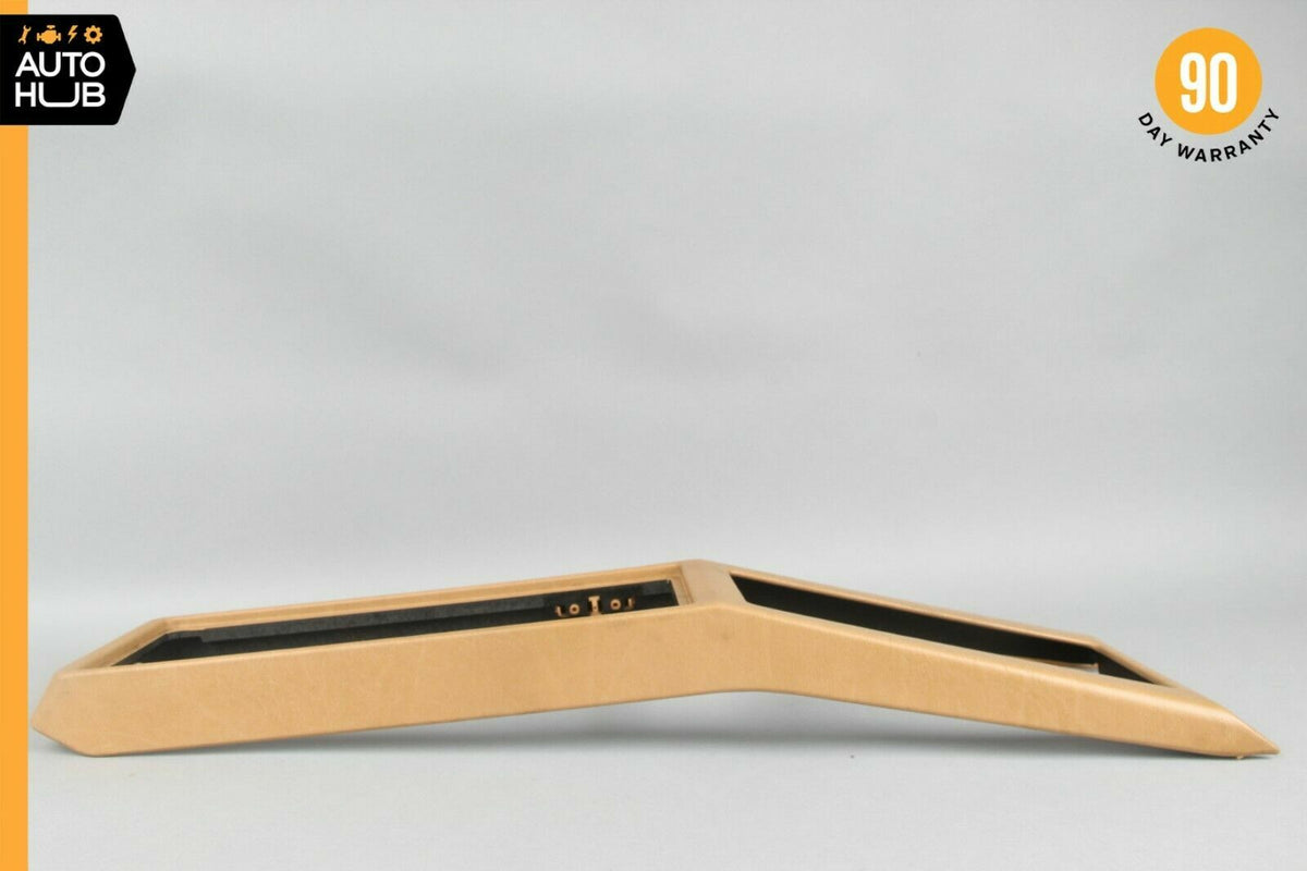 90-02 Mercedes R129 500SL SL320 SL600 Upper Center Console Trim Java OEM - photo 7