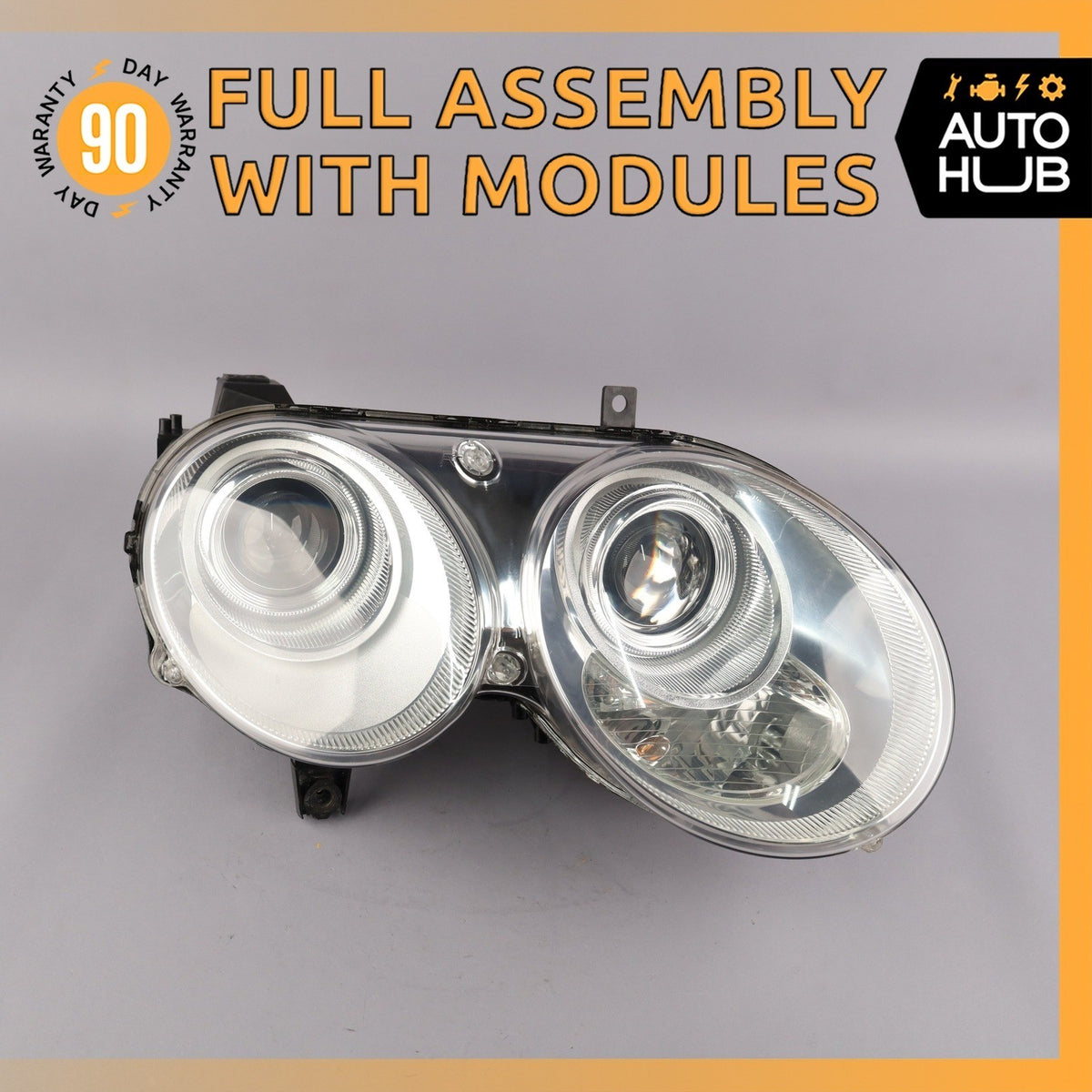 03-08 Bentley Continental GT GTC Right Side Headlight Lamp Xenon 3W1941016M OEM - photo 1