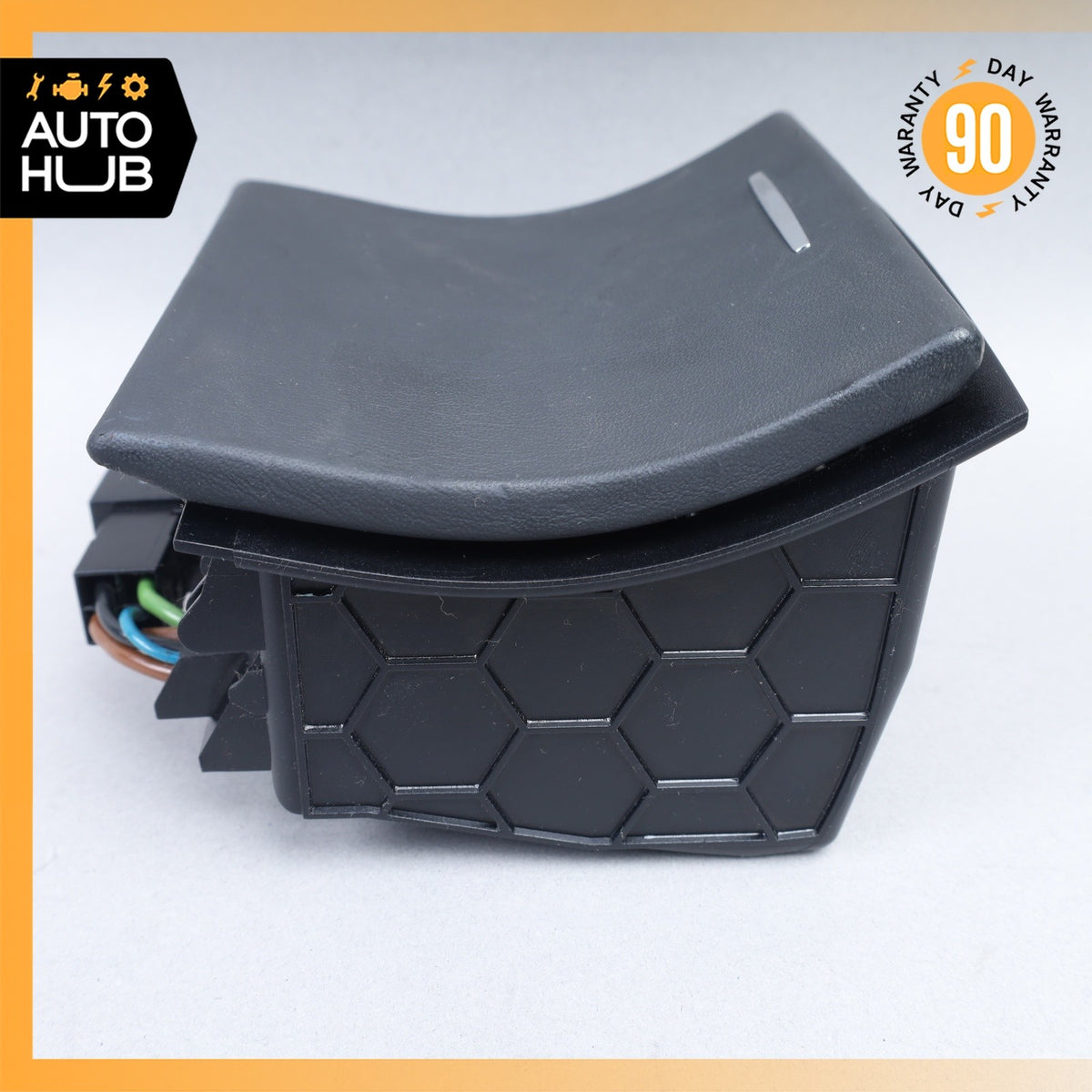 07-09 Mercedes W221 S600 S65 AMG Rear Ashtray Lighter Compartment Black OEM - photo 4
