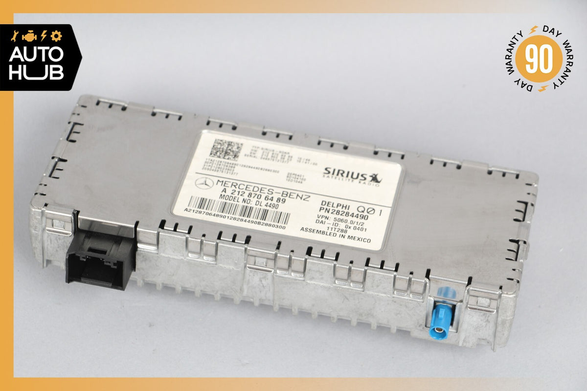 Mercedes W207 E550 GLK350 CLS550 Sirius Satellite Radio Receiver 2128706489 OEM - photo 3