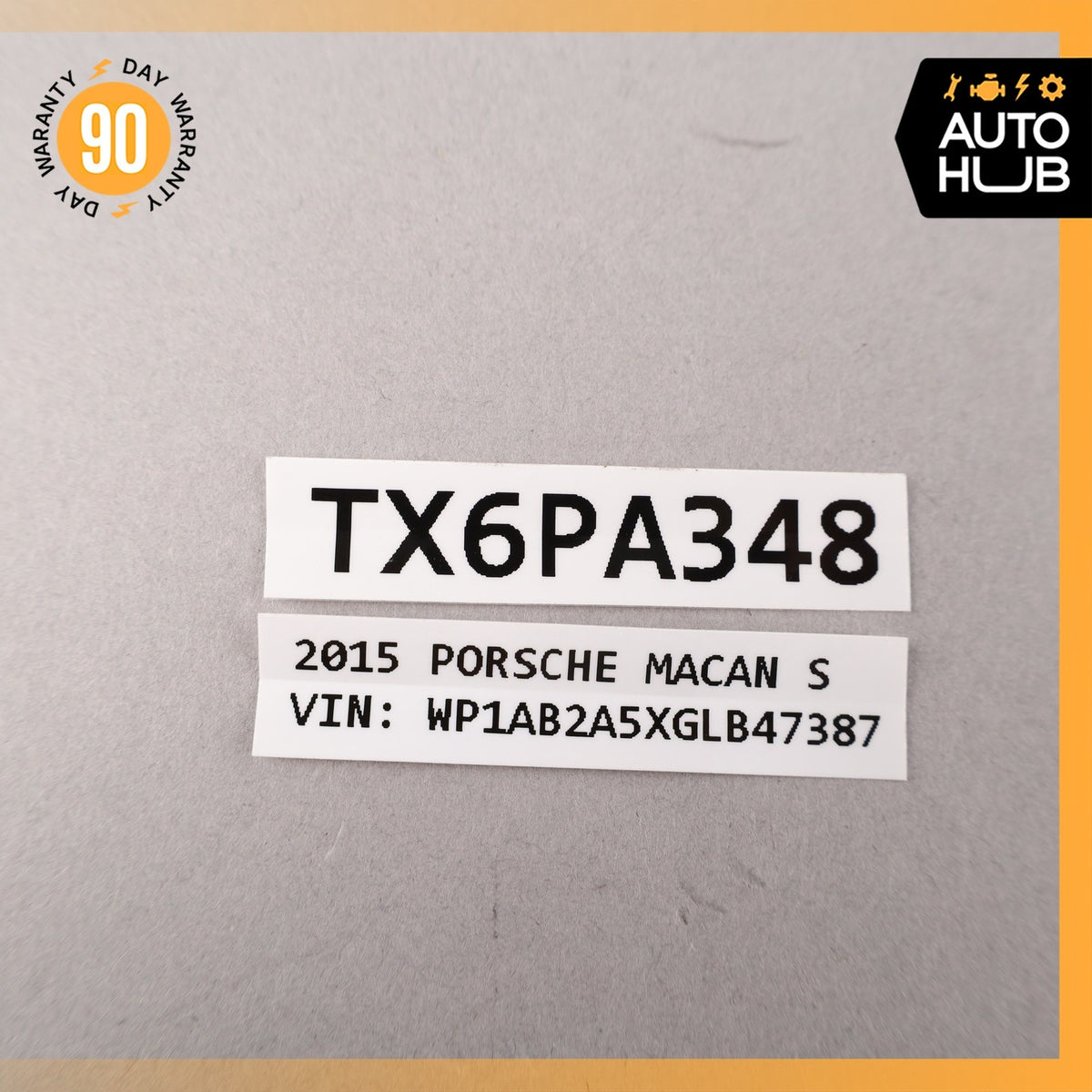 Porsche Macan 95B S Headlight Control Module 7PP907357J OEM 74k - photo 10