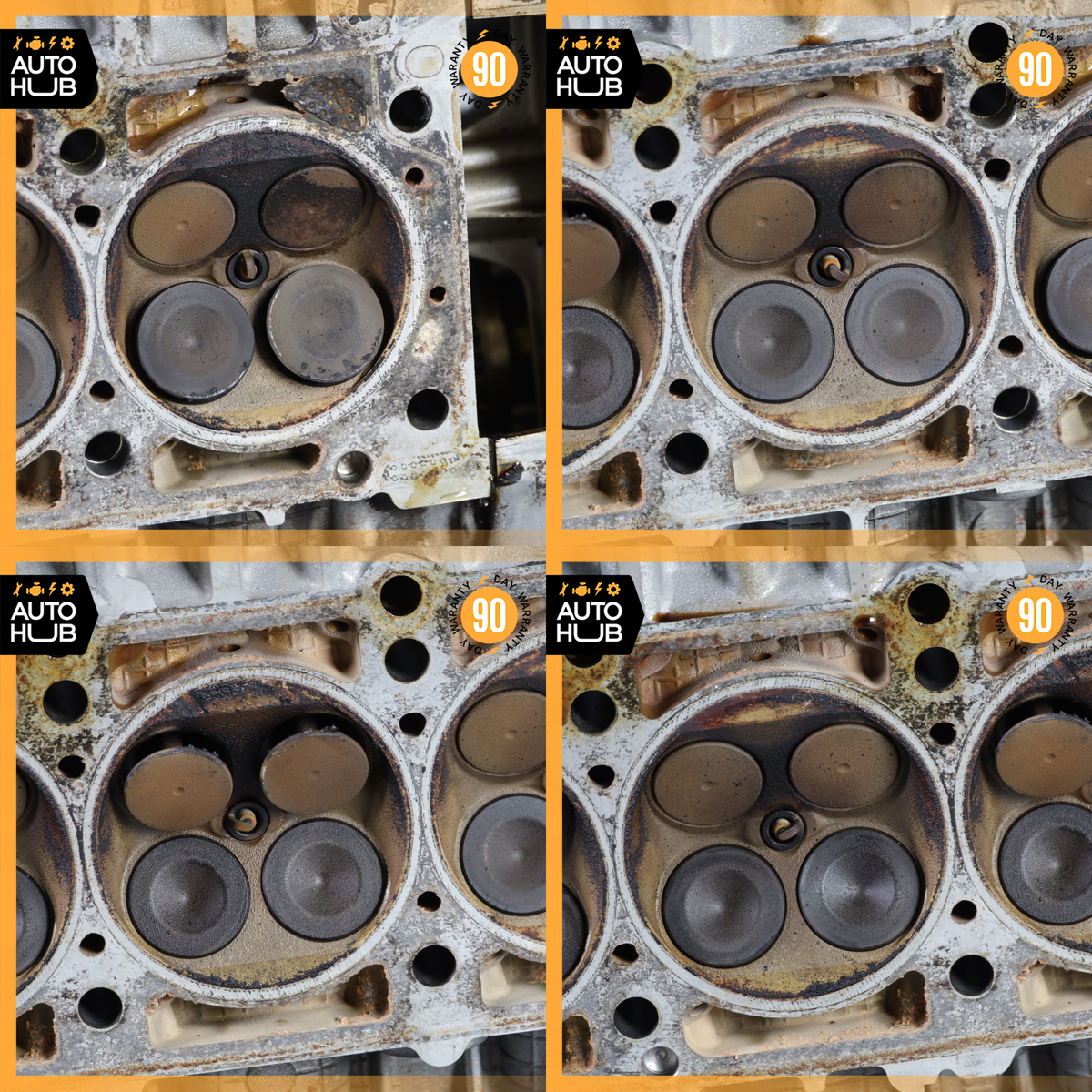 93-96 Mercedes W140 S320 E320 300CE M104 Engine Motor Cylinder Head OEM - photo 19