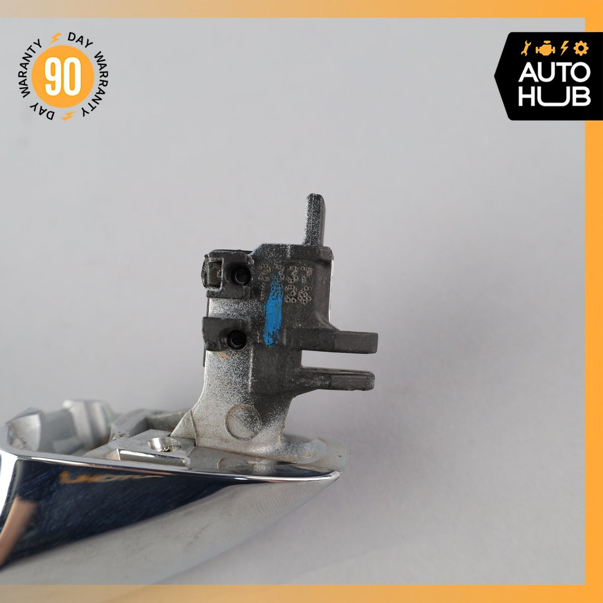 18-20 Mercedes W222 S450 Rear of Front Right Exterior Door Handle Keyless Go OEM - photo 11