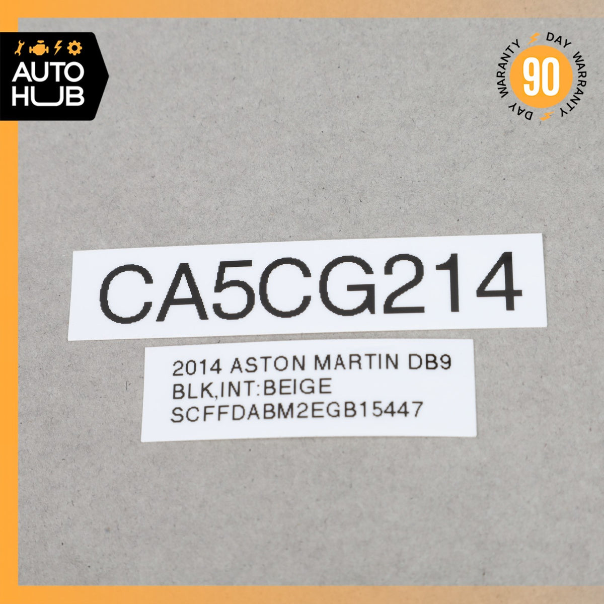 Aston Martin DB9 Tire Pressure Monitor Sensor Unit AD431A192AA OEM 22k - photo 9