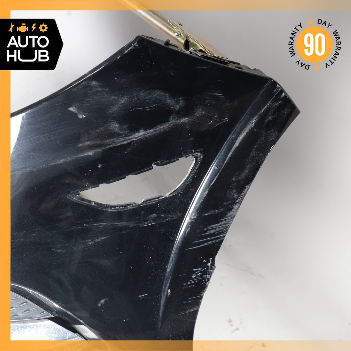 14-17 Mercedes W242 B250e Front Bumper Cover Assembly Black OEM - photo 10
