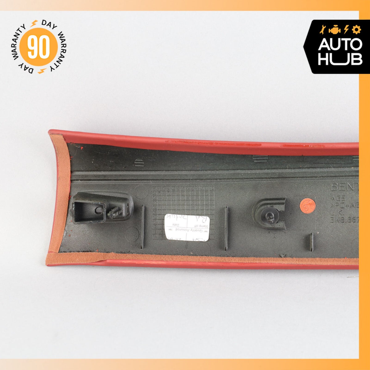 03-10 Bentley Continental GT Front Left Side Interior Trim Panel A Pillar OEM - photo 6