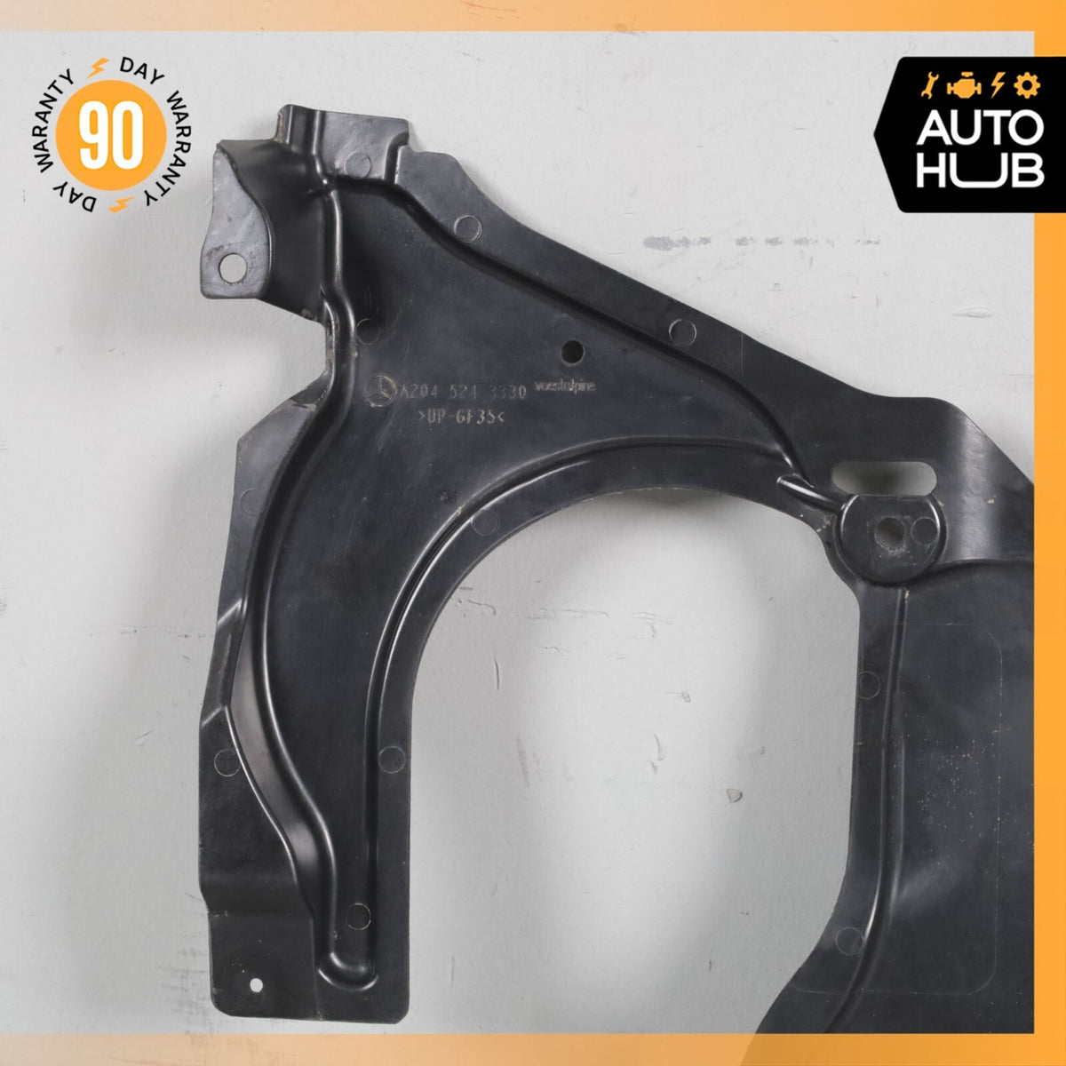 Mercedes W207 E350 Under Engine Rear Lower Splash Shield Guard OEM - photo 6